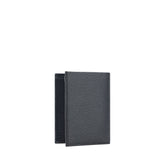 Ferragamo Black Calf Leather Bos Taurus Wallet